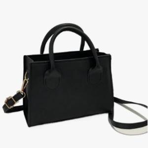 Bolsa Quadrada Casual Empresarial com Alça