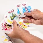 Toque de Aquarela Lenormand – Leveza, Cor e Movimento